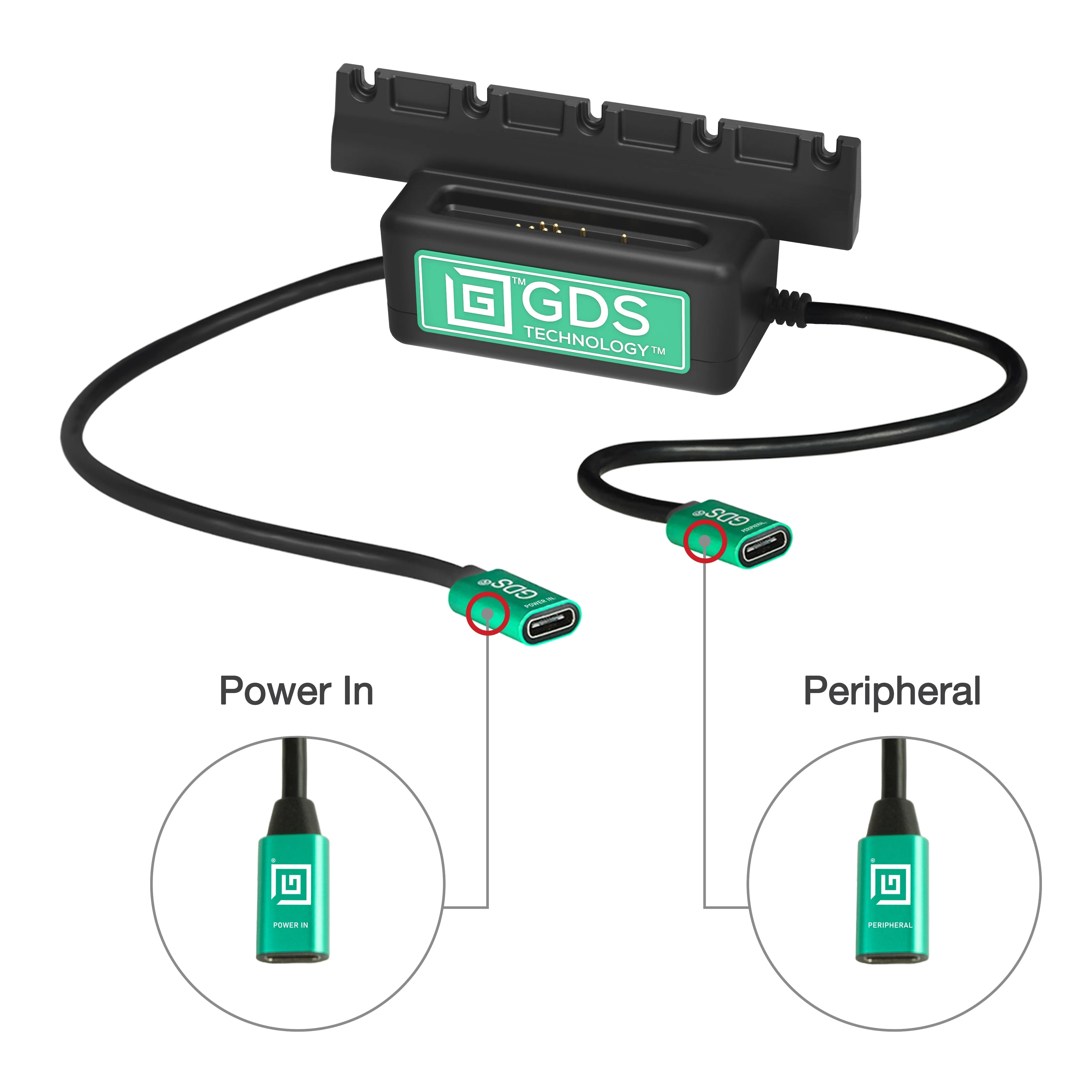 GDS® Power   USB-C Data Dock Cup for IntelliSkin®
