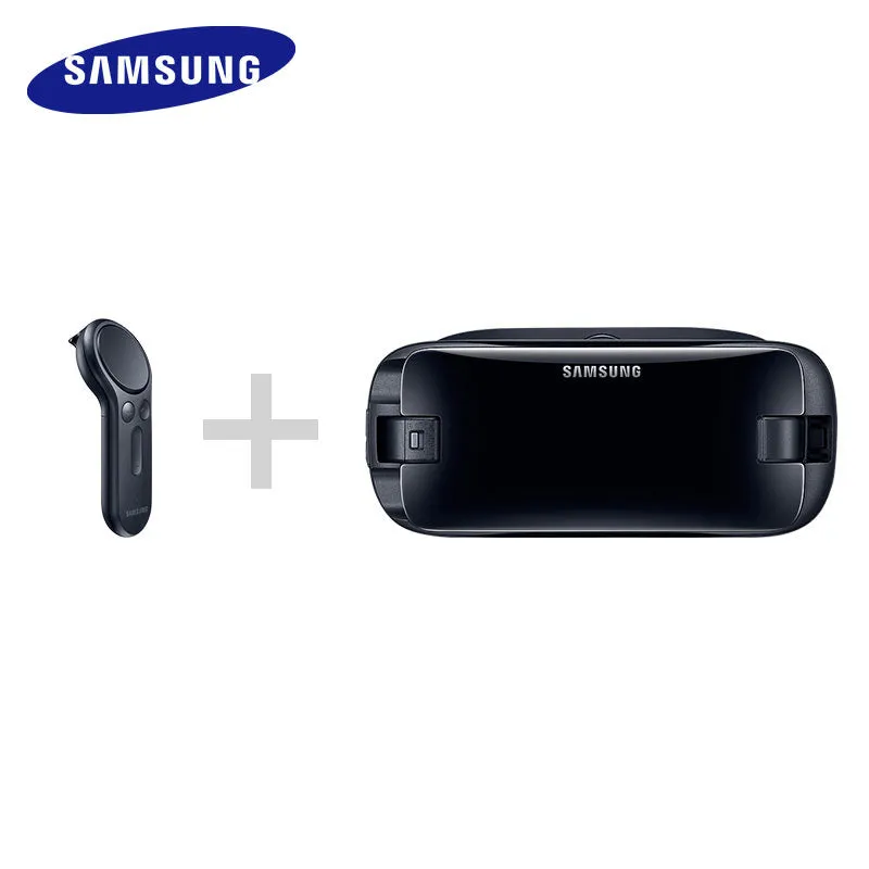 Gear VR 5.0 3D Glasses Samsung VR 3D Box for Samsung Galaxy S8 S8  Note7 Note 5 S7 etc Smartphones with Bluetooth Controller #refresh