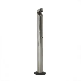 Genware Floor-Mounted St/St Smokers Pole 92cm - Pack 1