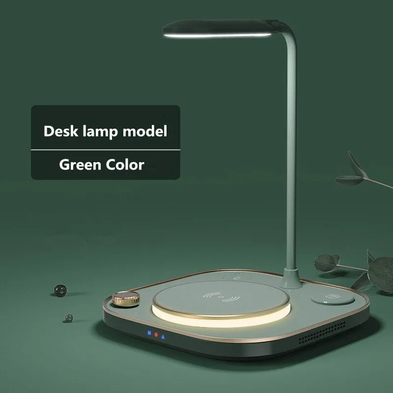 Glow Wireless Charger Station LED Desk Lamp