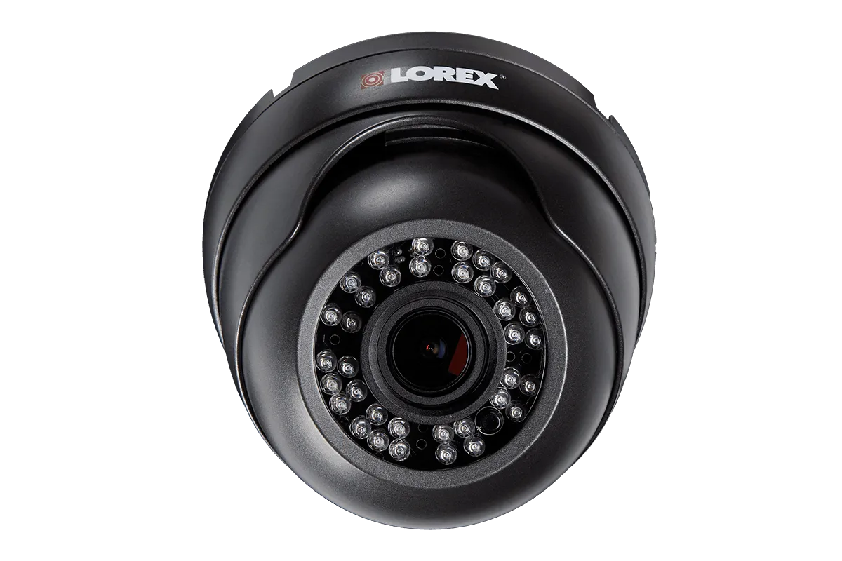 HD 1080p Home Security System with 6 Dome Cameras (4 with Varifocal Zoom Lenses)