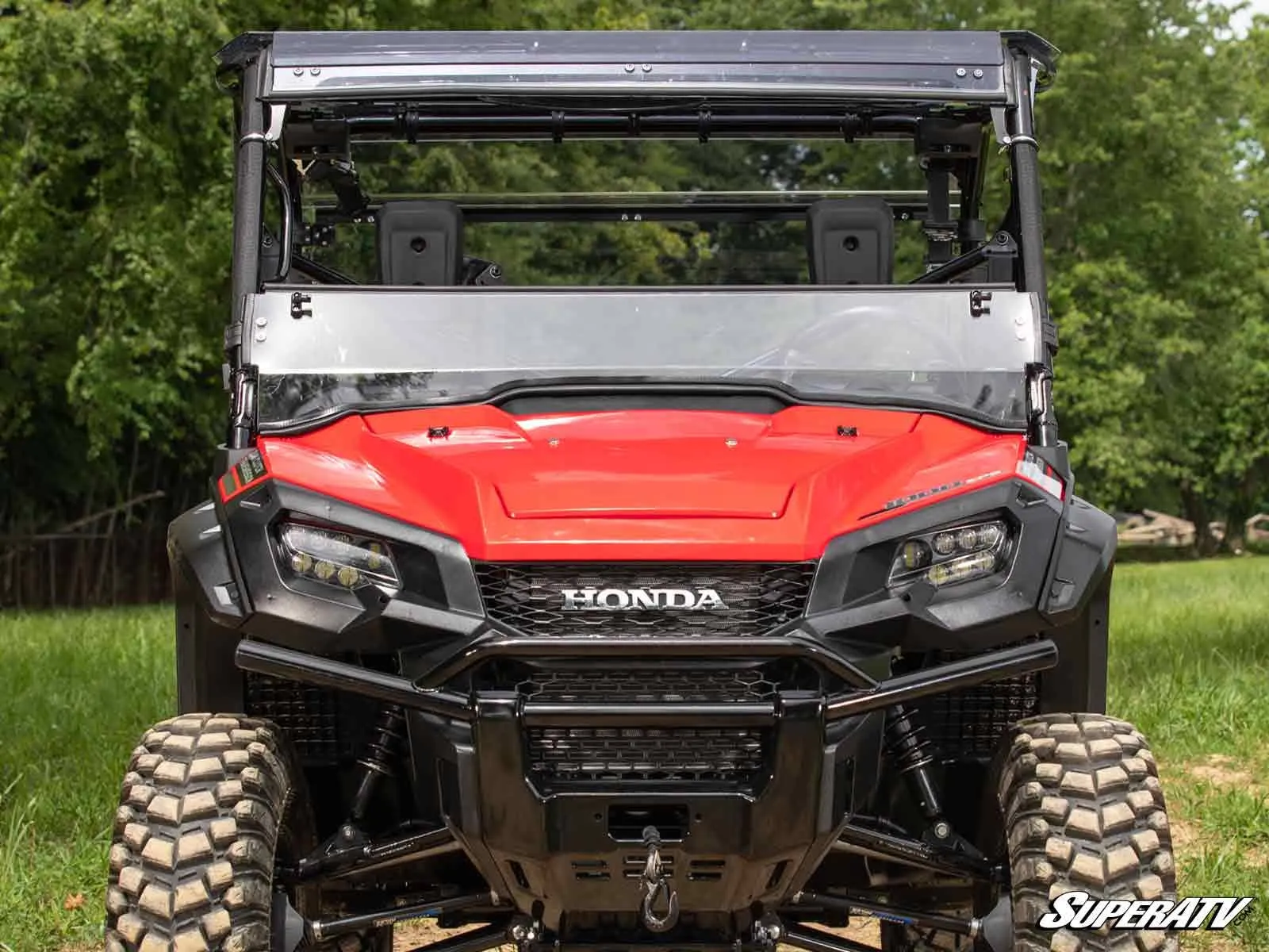 HONDA PIONEER 1000 SCRATCH-RESISTANT 3-IN-1 WINDSHIELD