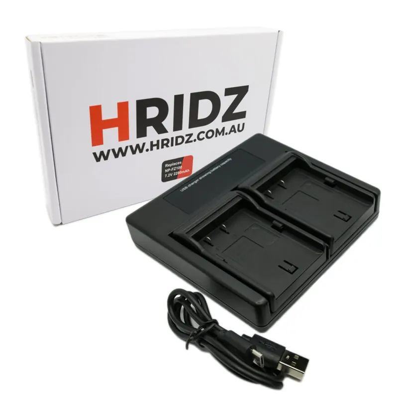 Hridz BLK22 Battery and Dual charger for Panasonic DMW-BLK22 LUMIX DSLR