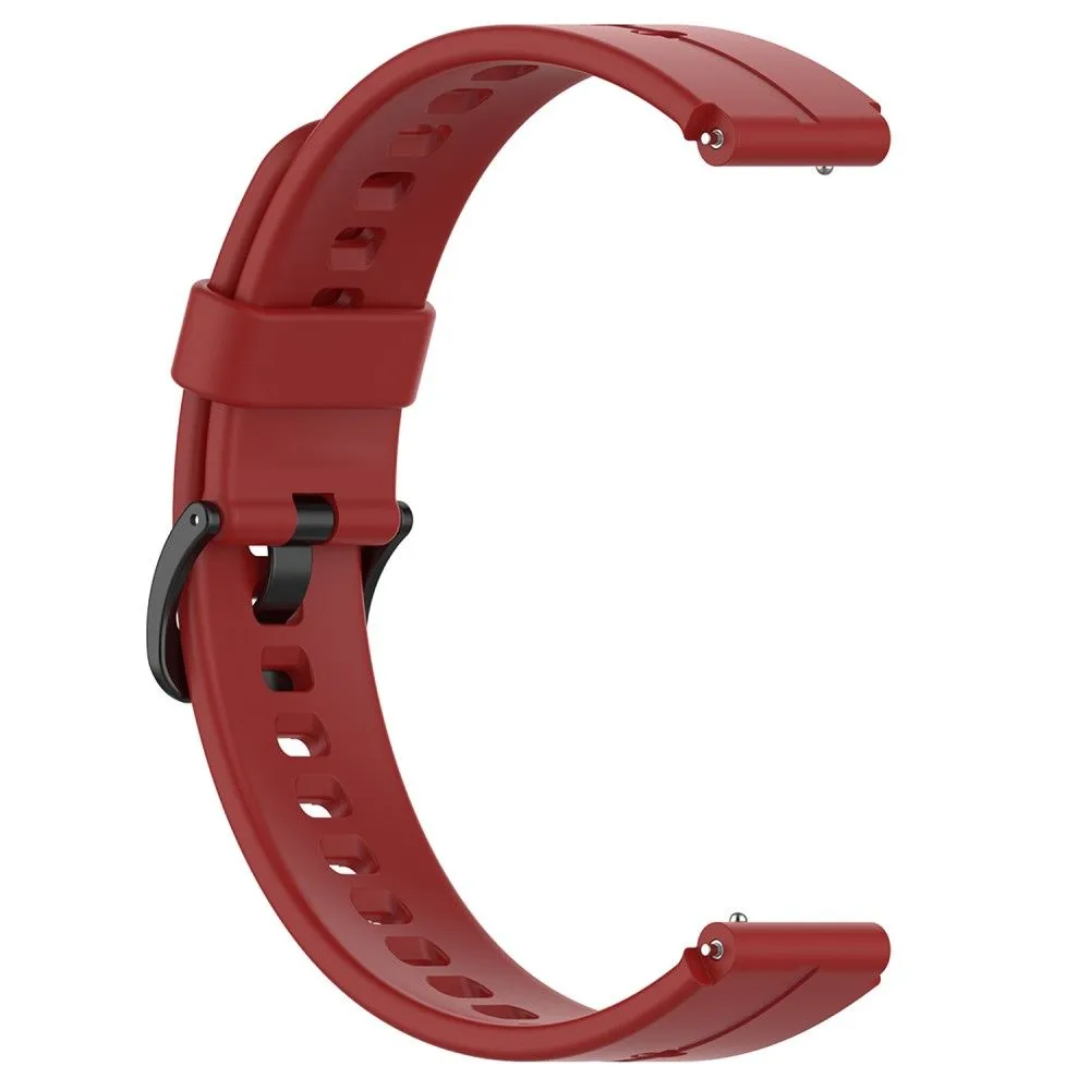 Huawei Watch Fit Mini simple silicone watch strap - Coral Red