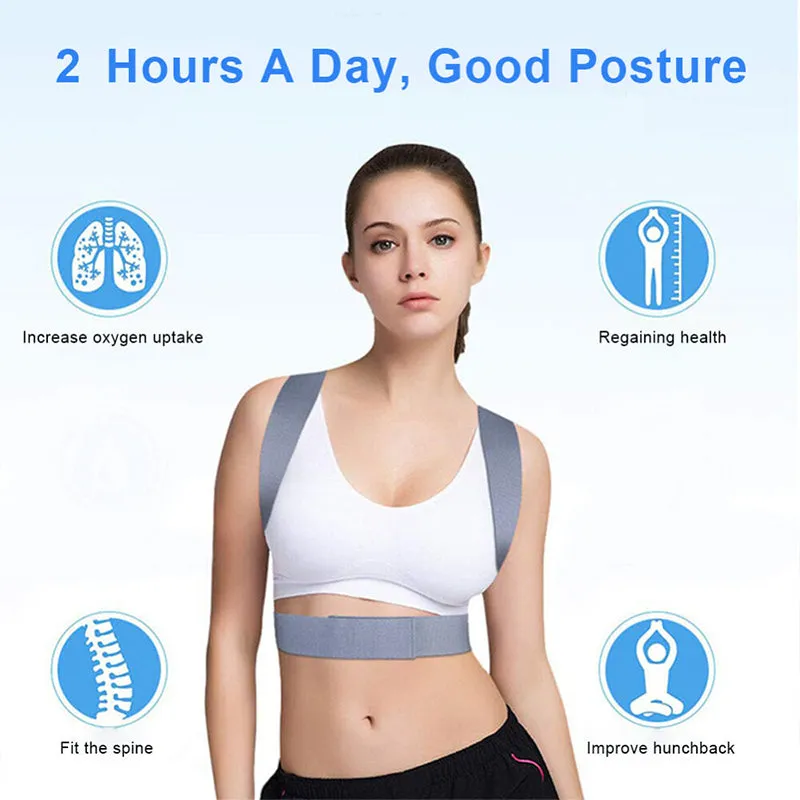 Humpback Treatment Shoulder Brace Back Straight Spine Posture Corrector Belt