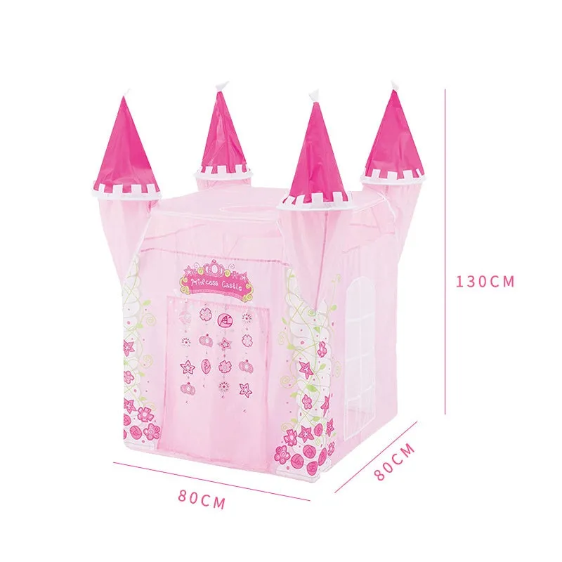 Kids Princess Castle Tent Play Toy Folding Indoor Outdoor Game Playhouse Toys