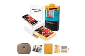 KODAK Dock Plus 4PASS Instant Photo Printer (4x6 inches)   90 Sheets Gift Bundle