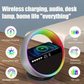 LovelyRLovely Multifunctional Bluetooth Speaker/ Wireless Charger