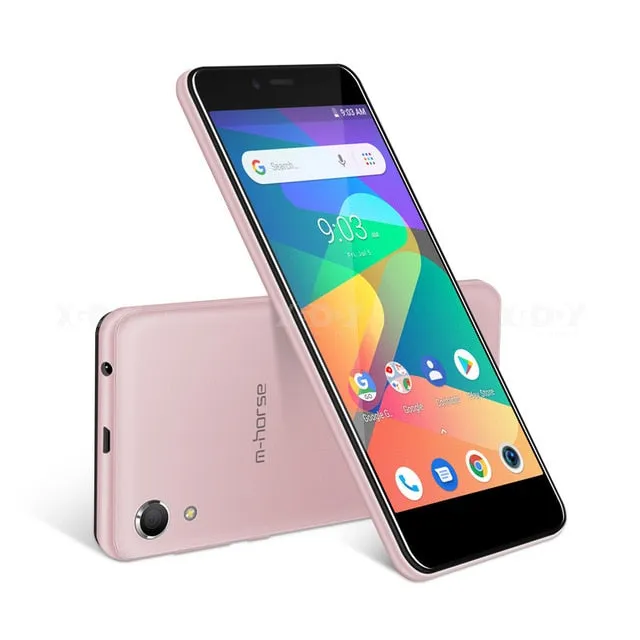 M-HORSE M1 Smartphone Quad Core Android 8.1 2000mAh Cellphone 1GB 8GB 5.0 inch 18:9 Screen Dual Camera 3G Mobile Phone