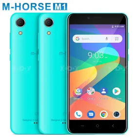 M-HORSE M1 Smartphone Quad Core Android 8.1 2000mAh Cellphone 1GB 8GB 5.0 inch 18:9 Screen Dual Camera 3G Mobile Phone