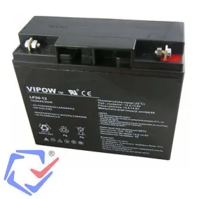 Maintenance-free gel battery Vipow 12V 20Ah dimensions 181 x 77 x 167 mm