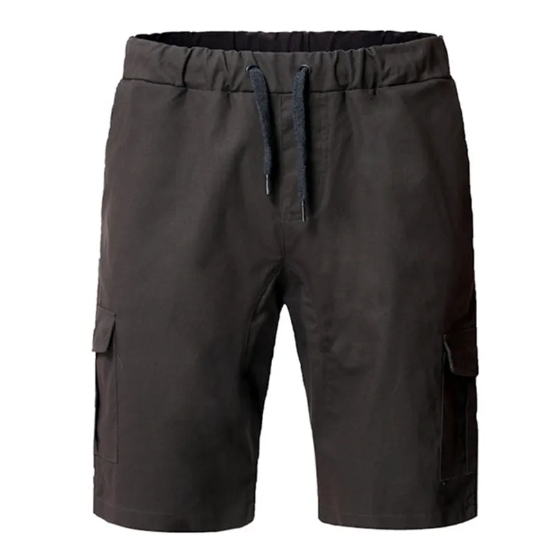 Mens Cotton Summer Lace Up Elasticated Shorts with Pockets