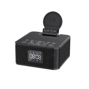 MH-2036 Multi-function audio Multifunctional desktop wireless bluetooth speaker with wireless charger