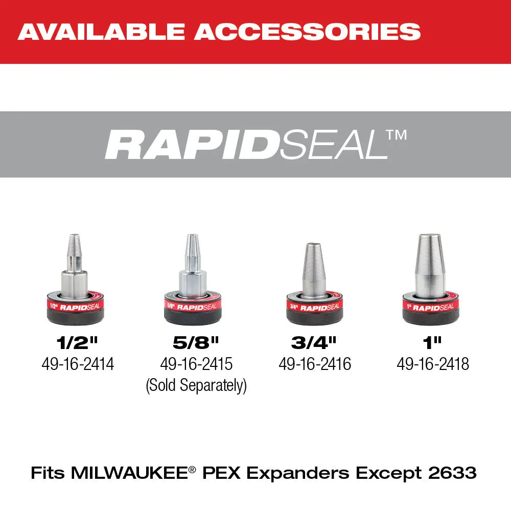 Milwaukee 2532-22 M12 FUEL 12V ProPEX Expander Kit w/RAPID SEAL Expander Heads