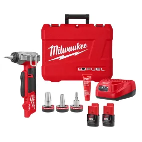 Milwaukee 2532-22 M12 FUEL 12V ProPEX Expander Kit w/RAPID SEAL Expander Heads