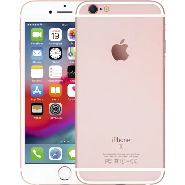 Mobile Phones Remade Iphone6s 64Gb smartphone smartphones iOS Iphone 6 s 4.7'' 1334 x 750 pp 2 Core 2GB RAM 64 GB ROM  12Mpix/5Mpix 1 Sim LTE BT v4.2 NFC GPS 1750 mah OS13 I phone