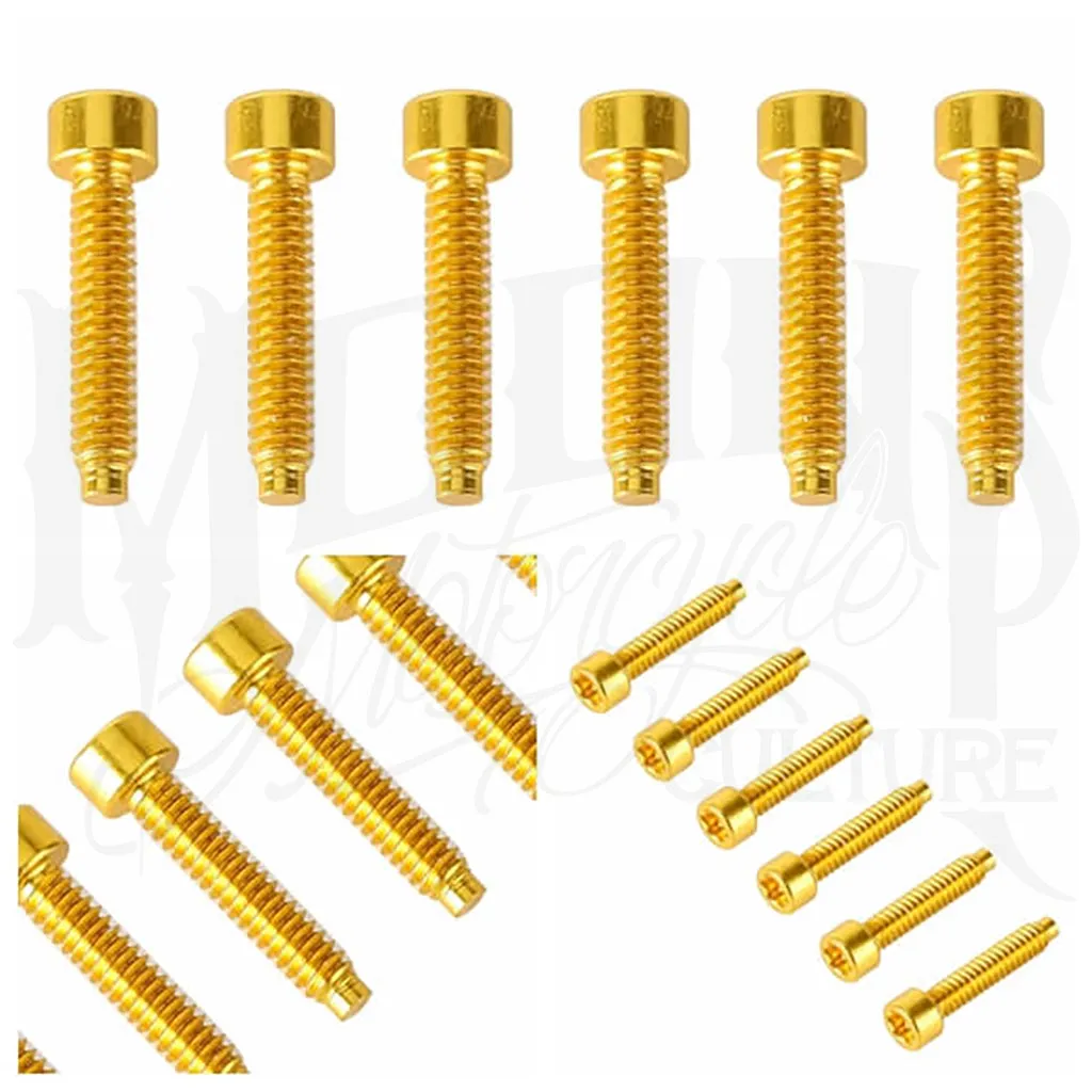 MOONSMC® Softail M8 FXLRST Aluminum Windshield Bolts