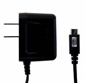 Motorola (SPN5334A/5528A) 5V 550mA Wall Charger for Mini USB Devices - Black