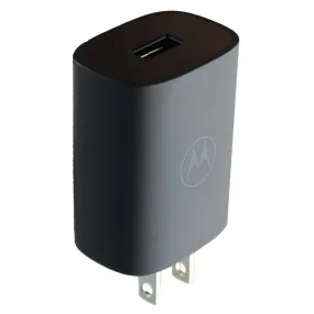 Motorola TurboPower 18W Single USB Wall Charger - Black (SC-71 / SA18C45883)