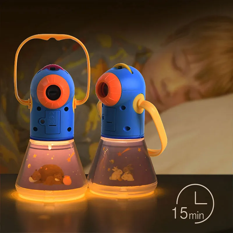 Multifunction Bedtime Story Projection Flashlight Toys for Kids