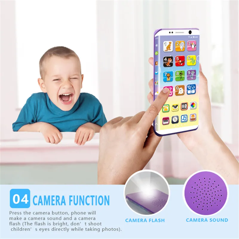 Music Sound Light Simulation Children Smart Phone Toy