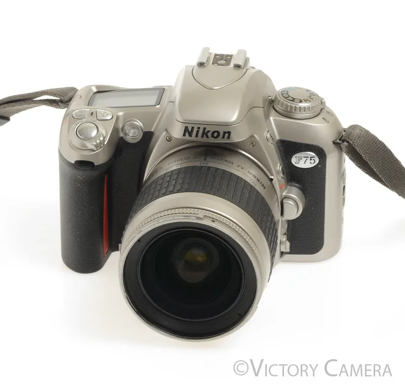 Nikon F75 35mm Autofocus Film Camera w/ 28-80mm Zoom Lens