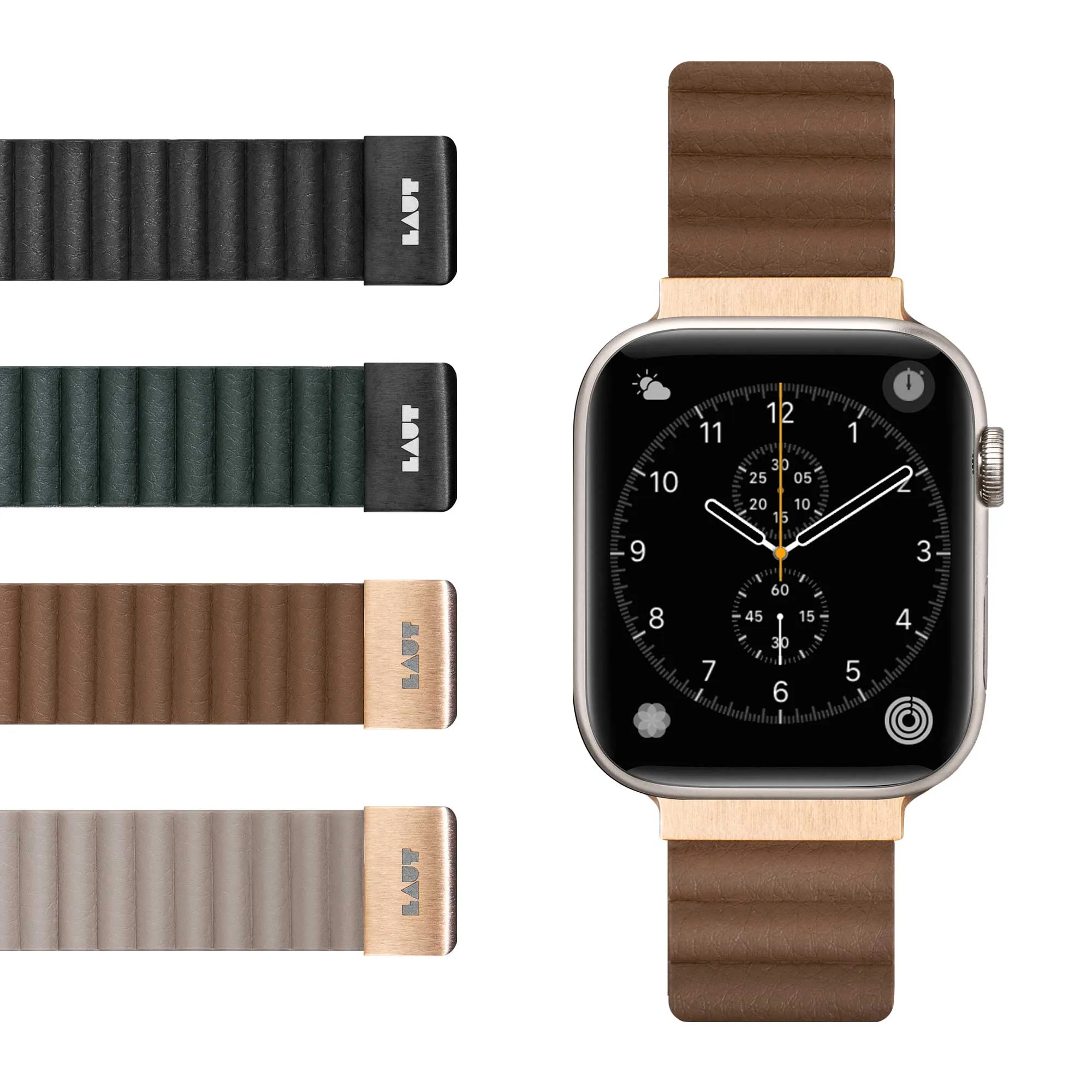 NOVI LUXE Watch Strap for Apple Watch Series 4-10 & SE & ULTRA