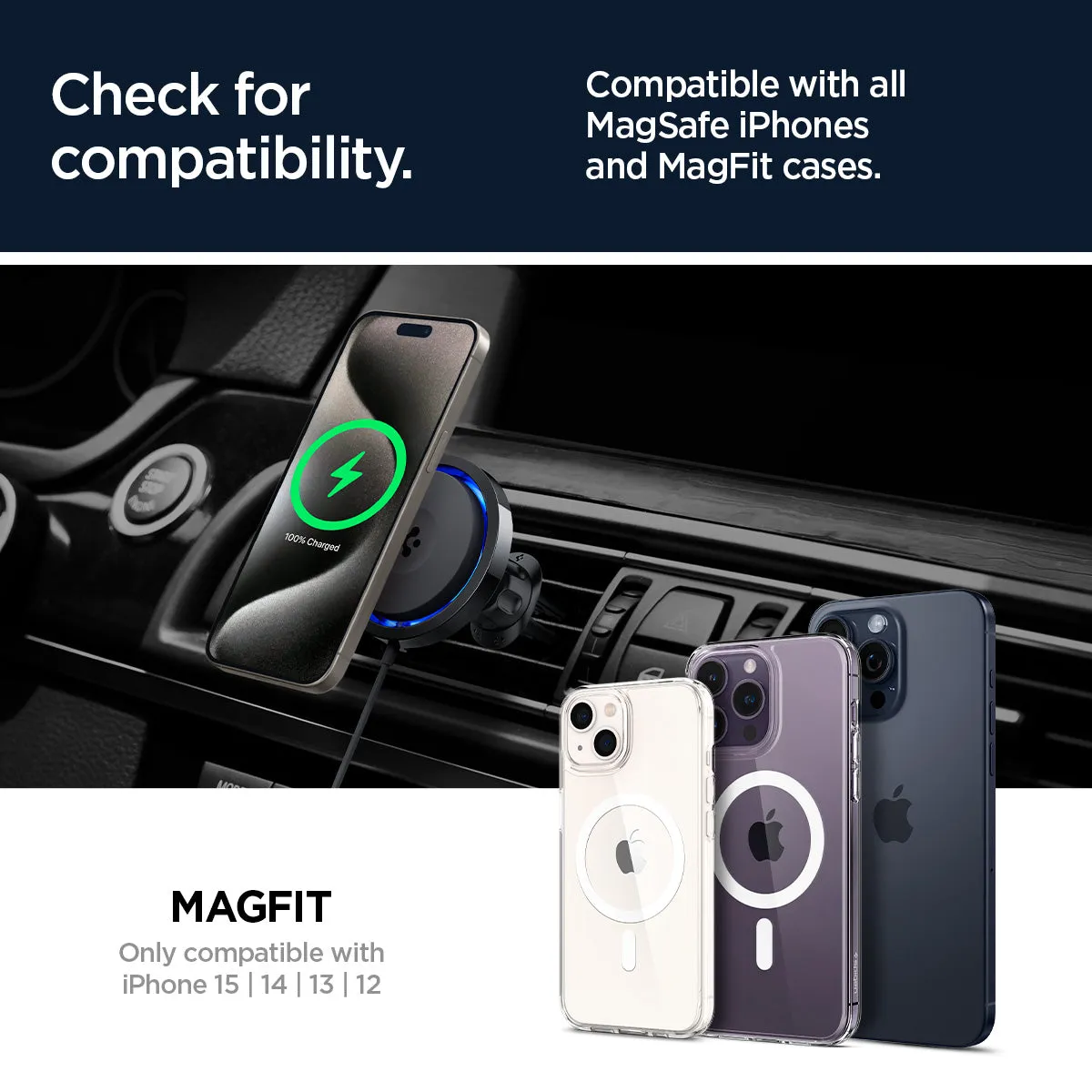 OneTap Pro 3 CryoMax™ Air Vent Car Mount | ITS12WC (MagFit)