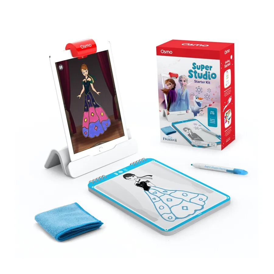 Osmo Super Studio Frozen 2 Kit for iPad - Ages 5-11 (Osmo Base Included)