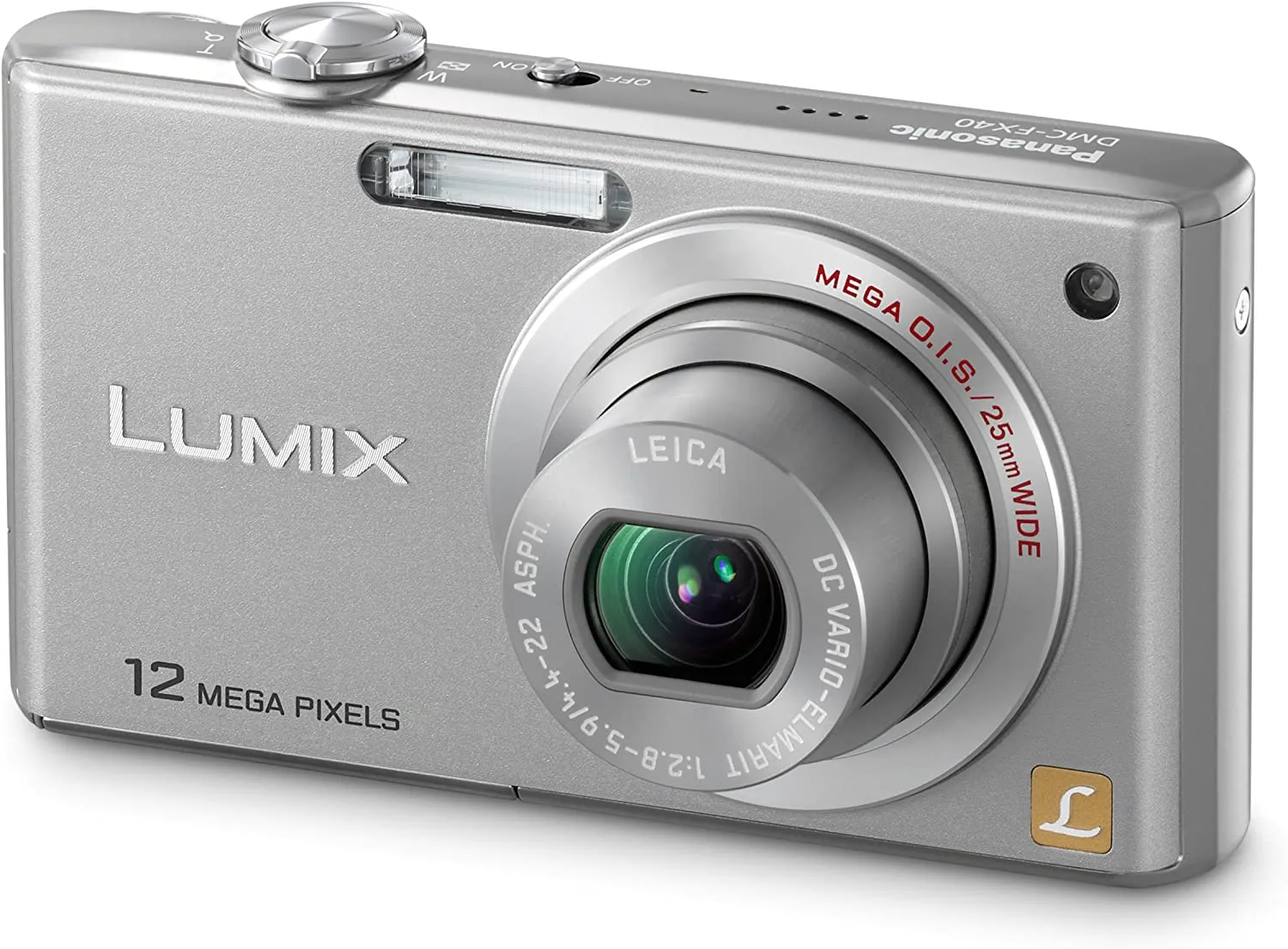 Panasonic Lumix DMC-FX48 Digital Camera (Silver)