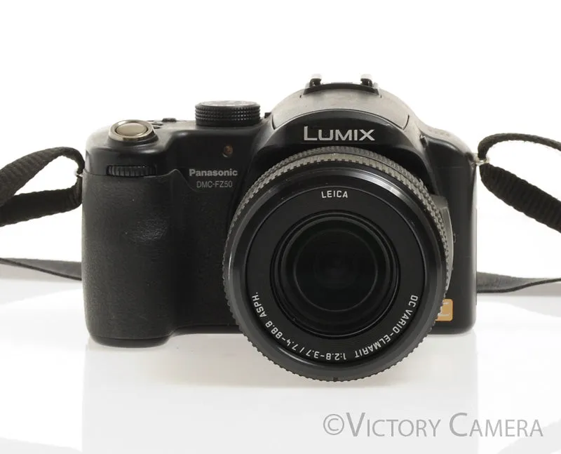 Panasonic Lumix DMC-FZ50 10.1MP Digital Point & Shoot Camera w/ Leica Lens