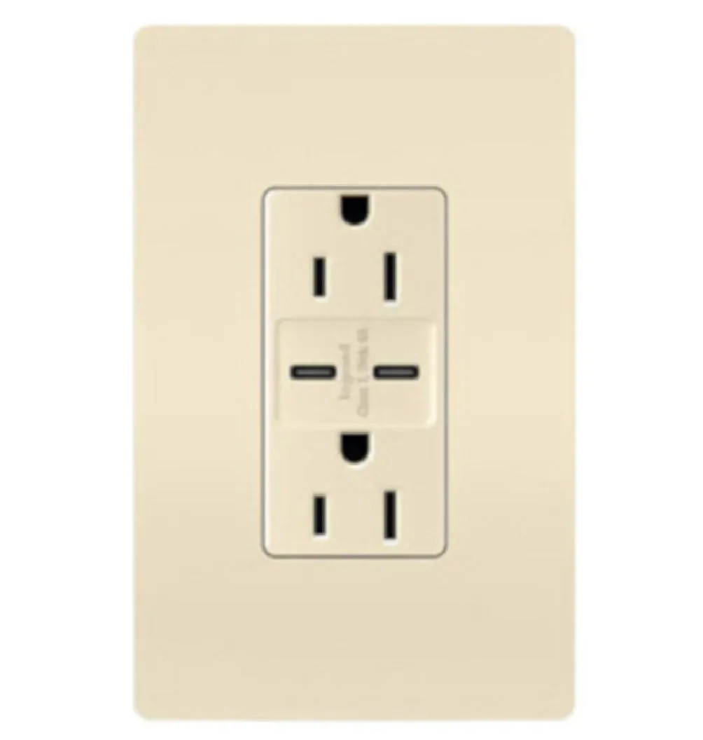 Pass & Seymour R26USBCC6LACCV4 C Type USB Charger Wall Plate, 15 Amps