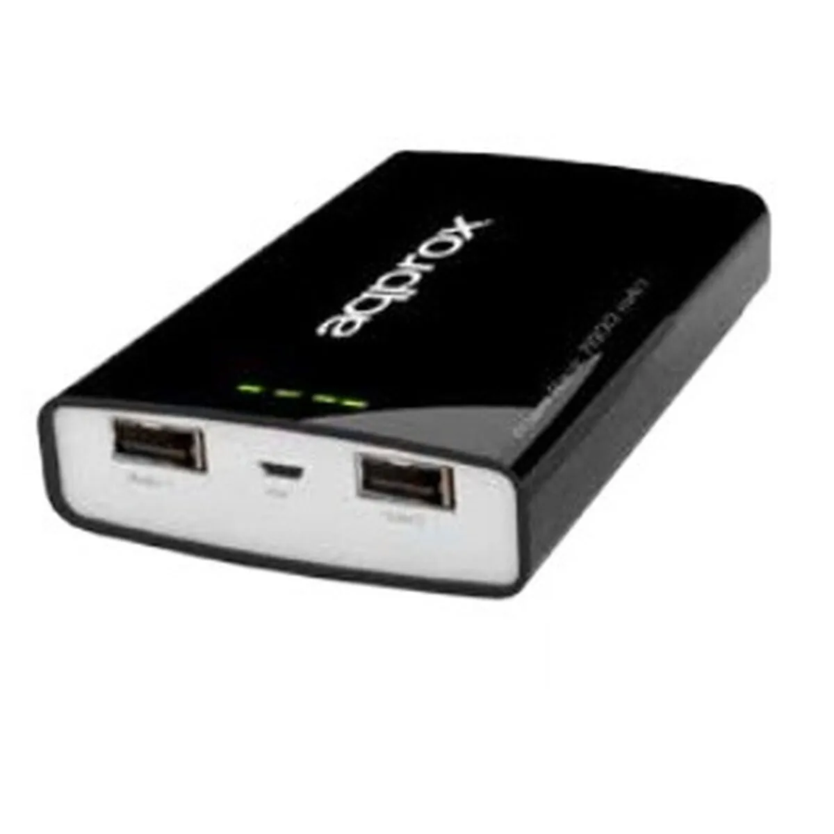 Power Bank approx! APPPB78EVBK 7800 mAh 2 x USB Micro USB 5 V 1-2 A Black