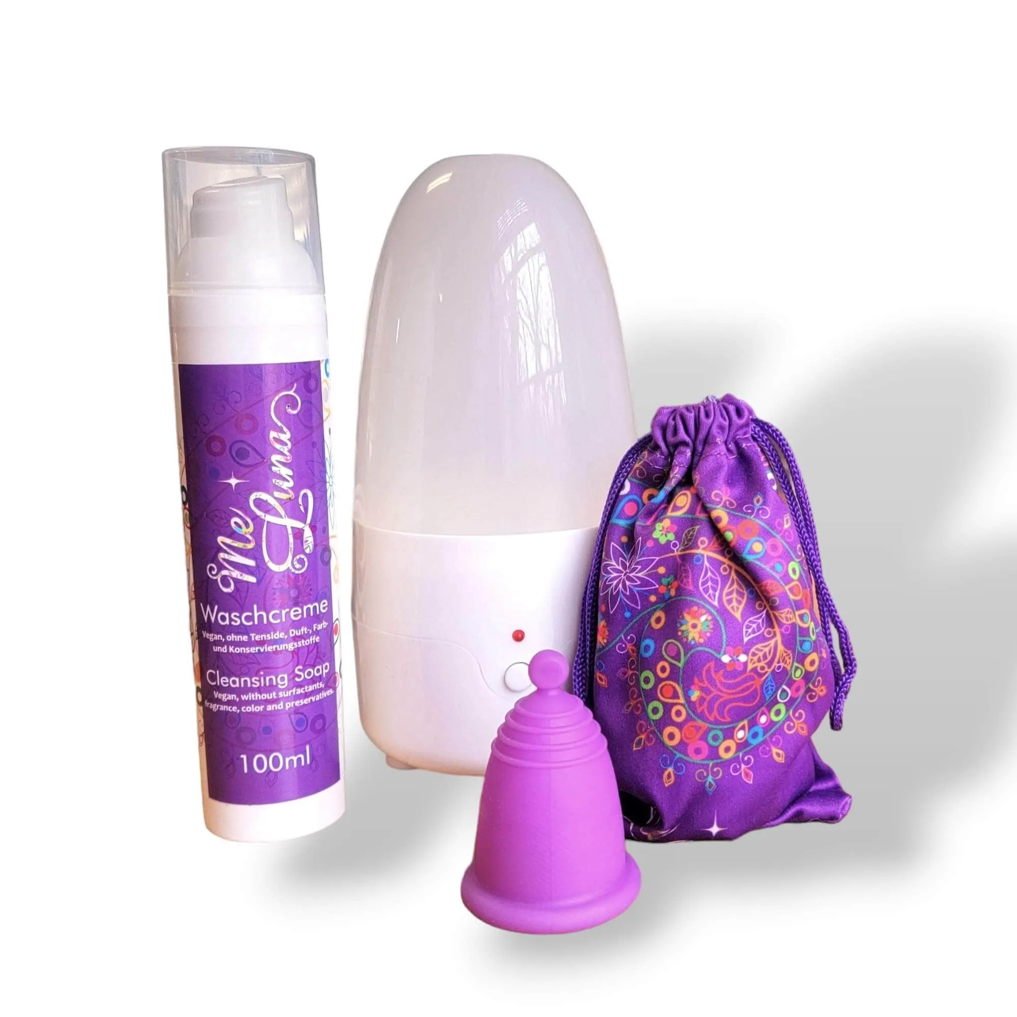 PURPLE Menstrual Cup Kit - VAPOR (steam)