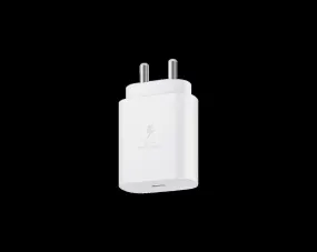 Samsung 3 Amp 25W USB C EU Mains Charger White - EP-TA800NWEGEU