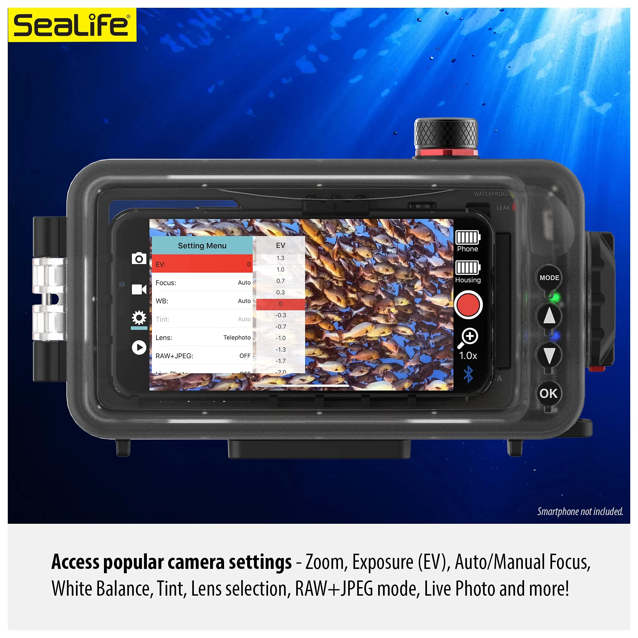 SeaLife SportDiver Underwater Smartphone Housing