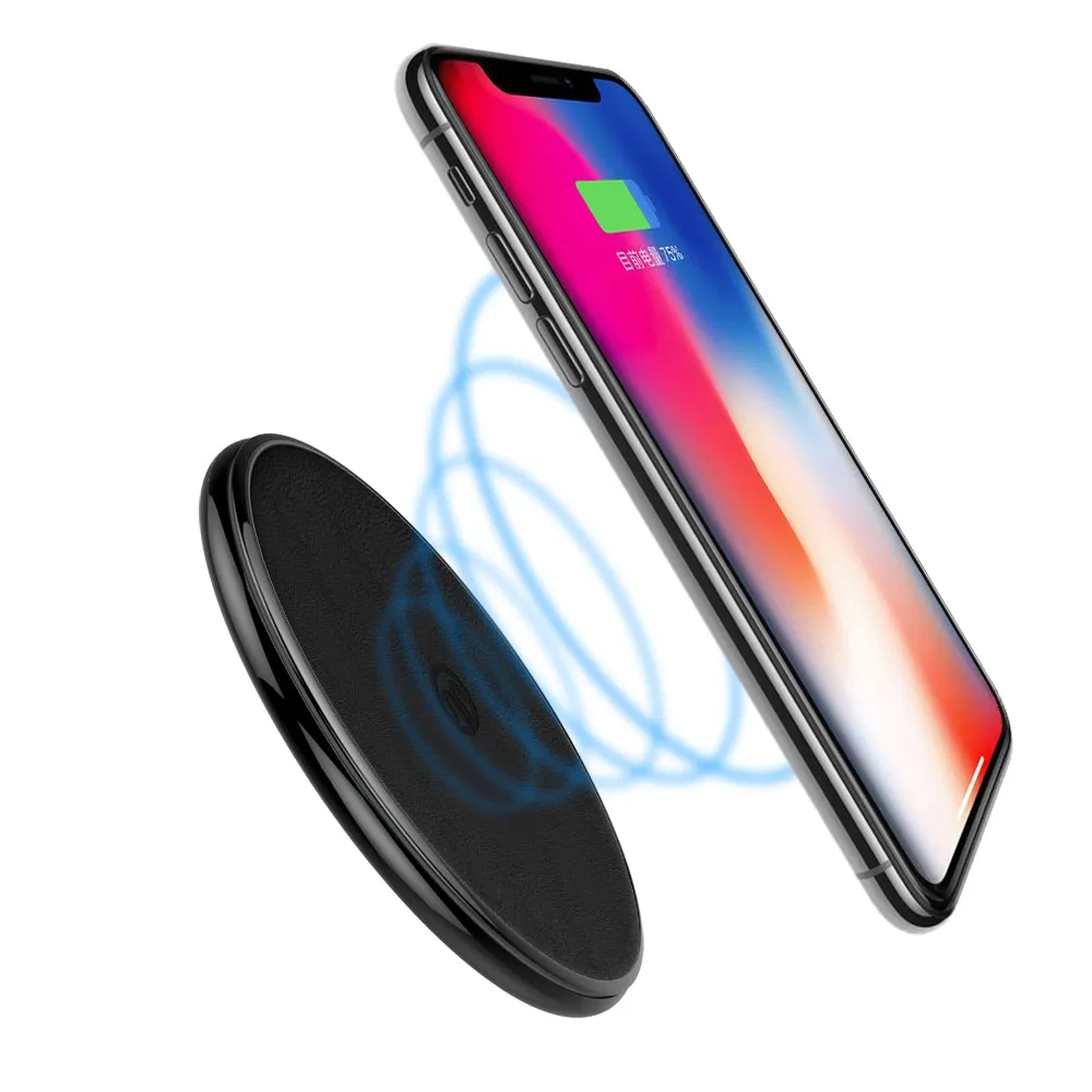 SHINEWOW FC180 Wireless Fast Charger for Samsung Galaxy Note 8 S8 S7 S6 Edge and Standard Charge for Apple iPhone X / 8 / 8 Plus