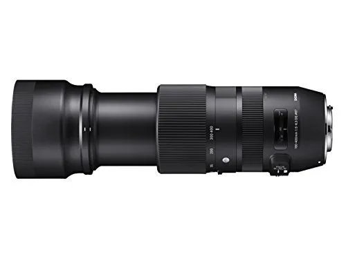 Sigma 100 - 400 mm F5-6.3 DG OS C Canon Fitting HSM Lens - Black