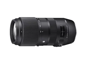 Sigma 100 - 400 mm F5-6.3 DG OS C Canon Fitting HSM Lens - Black