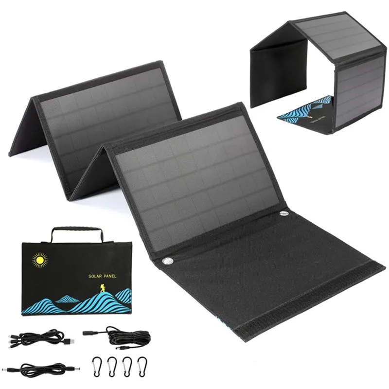 Solar Phone Charger Foldable 40W Solar Charger