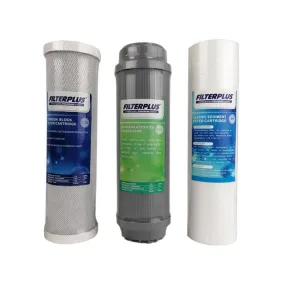 Streamline | Filterplus Pre-filter 10 inch cartridge | Set of 3