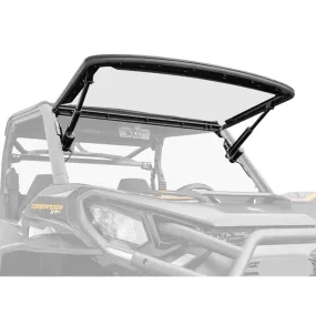 SuperATV Can-Am Commander MaxDrive Power Flip Windshield