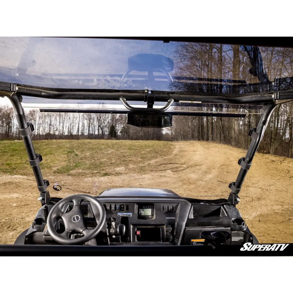 SuperATV Kawasaki Mule Pro Scratch-Resistant Full Windshield