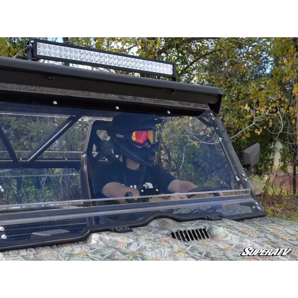 SuperATV ODES Dominator Scratch Resistant Flip Windshield