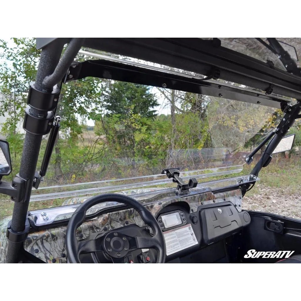 SuperATV ODES Dominator Scratch Resistant Flip Windshield