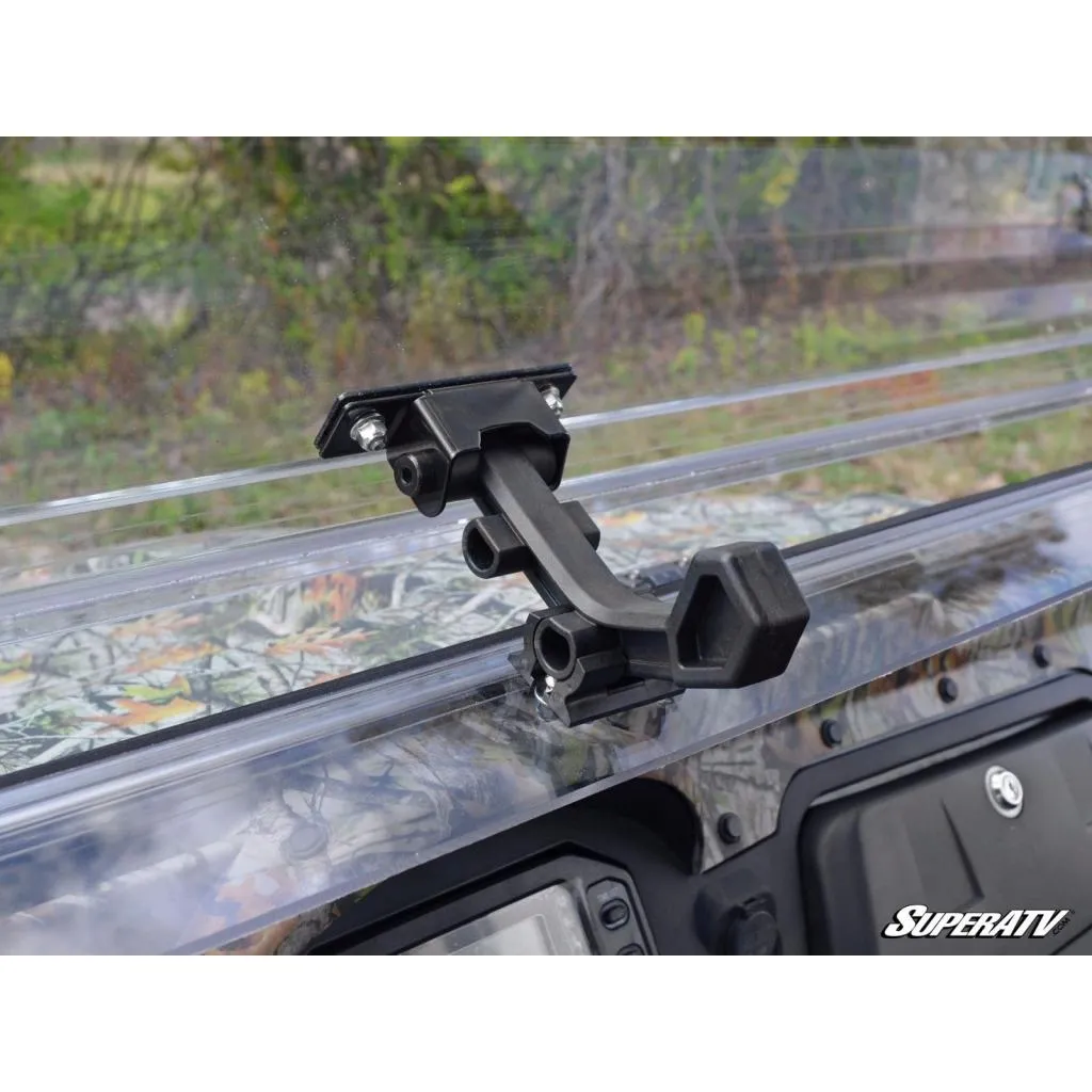 SuperATV ODES Dominator Scratch Resistant Flip Windshield