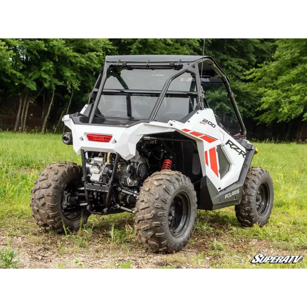 SuperATV Polaris RZR 200 Rear Windshield