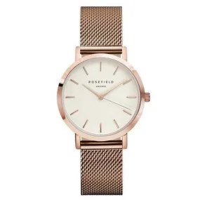 The Tribeca White Rose gold  33mm