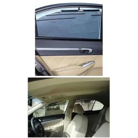 Toyota Fortuner Side Retractable Windshield Window Sunshield Visor Sun Shade Curtain - Model 2016-2021 - Sun Shade | Parda