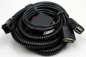 USB Power Cable Dual W/ OEM Connect BRP